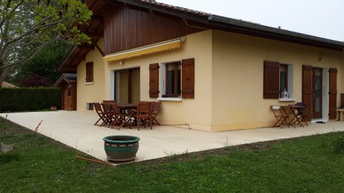 Réalisation d'une terrasse